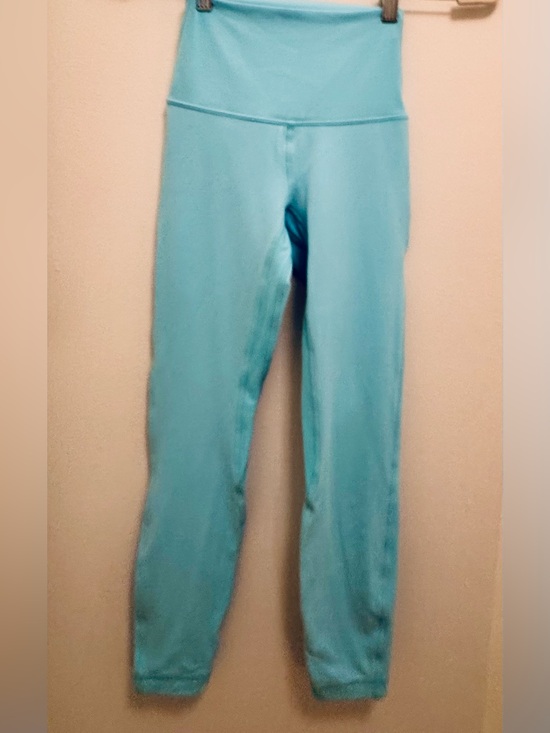 lululemon athletica Pants - Lululemon High-Waist Light Blue Leggings